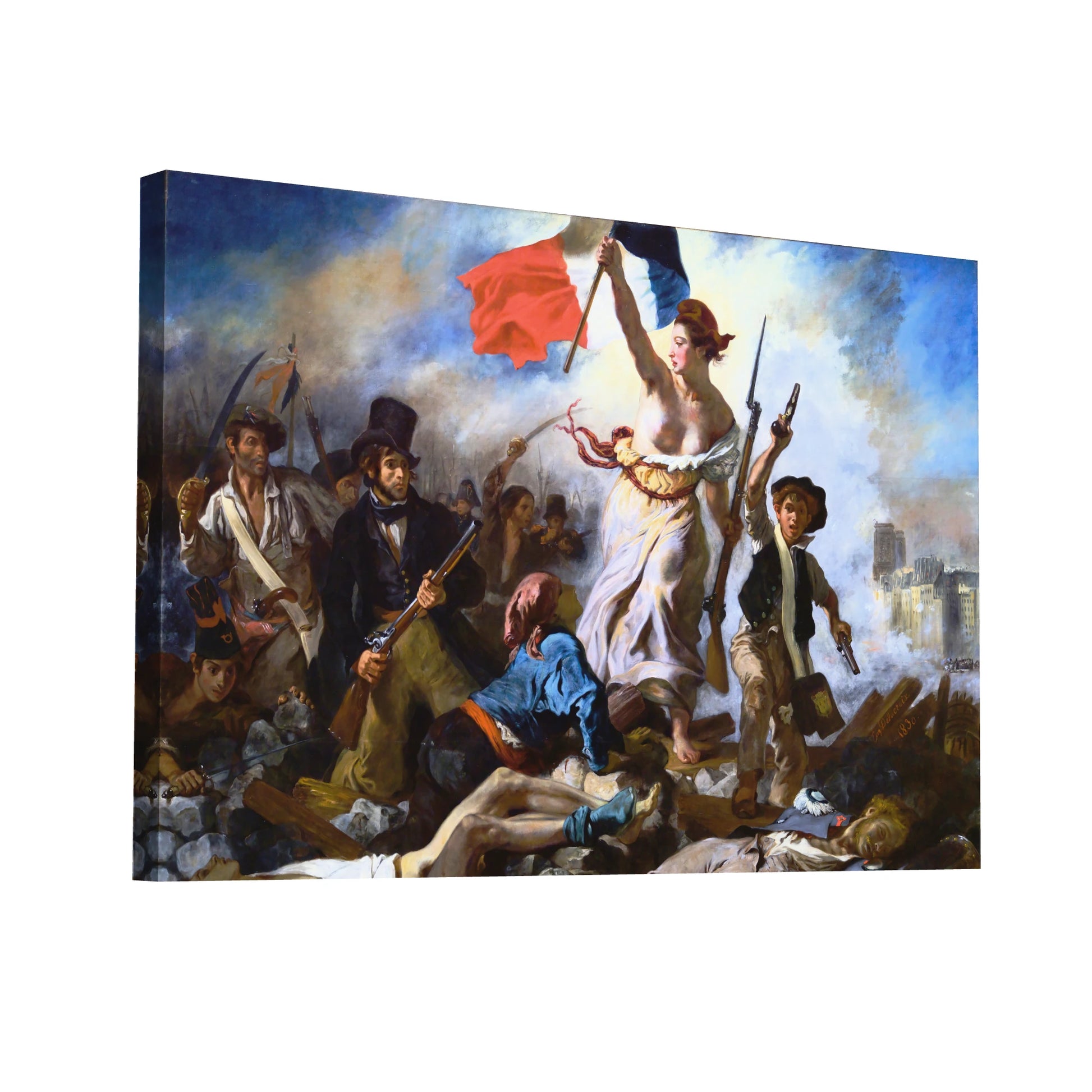 Product Hero 3D WebP Eugène Delacroix - La Liberté guidant le peuple - Art Virtuoso