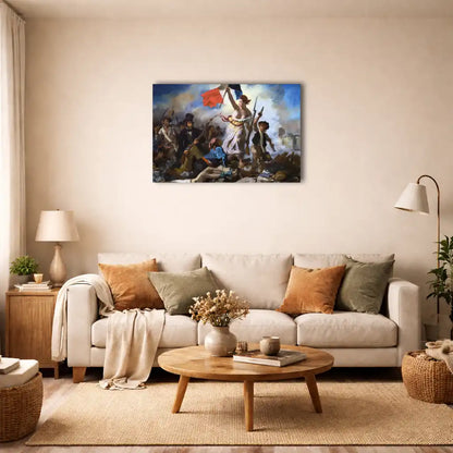 Eugène Delacroix – Die Freiheit führt das Volk – Wandbild