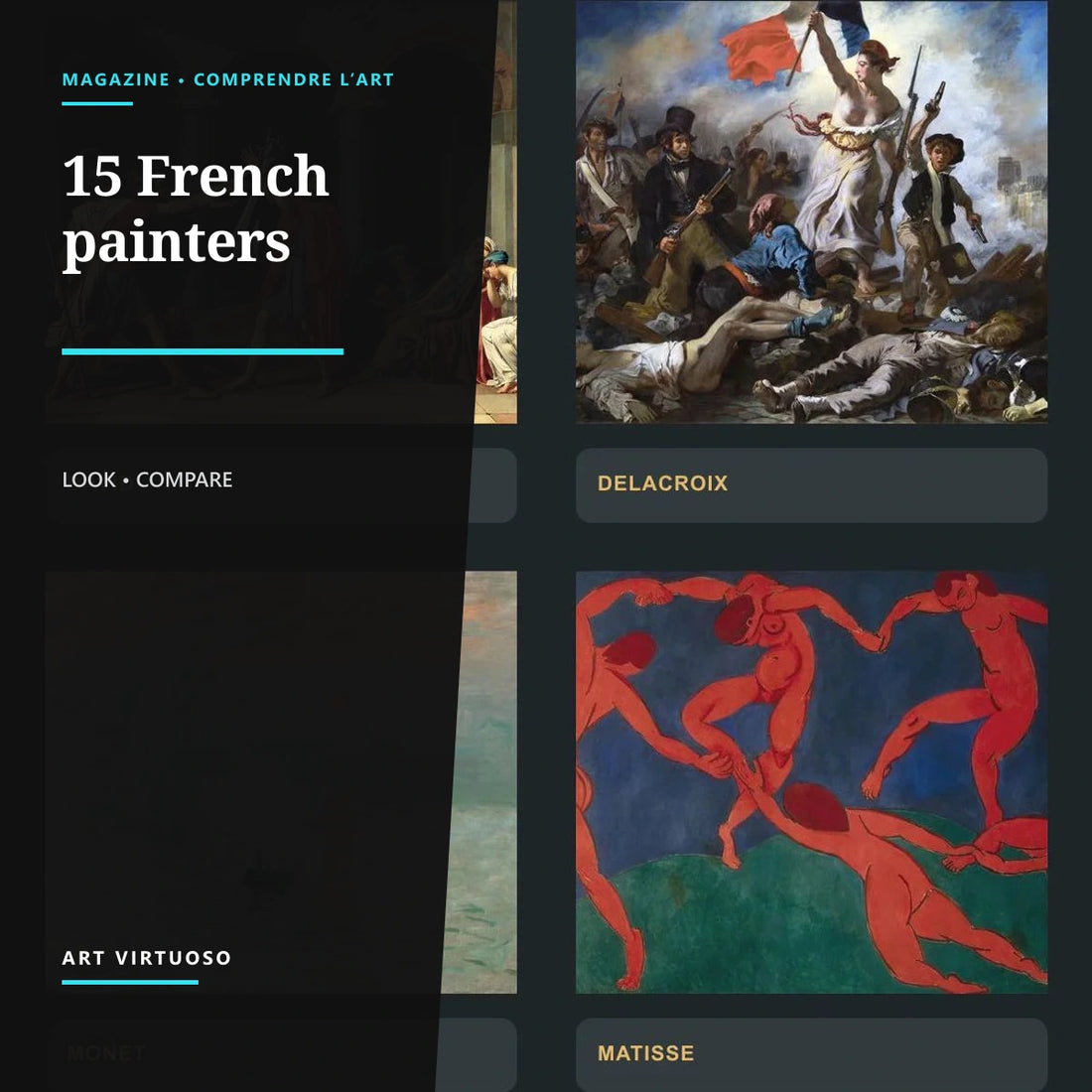 The Most Famous French Painters: 15 Essential Perspectives
