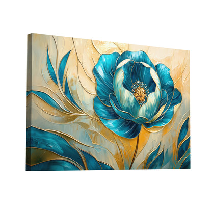 Product Hero 3D WebP Toile Fleur Art Deco - Art Virtuoso