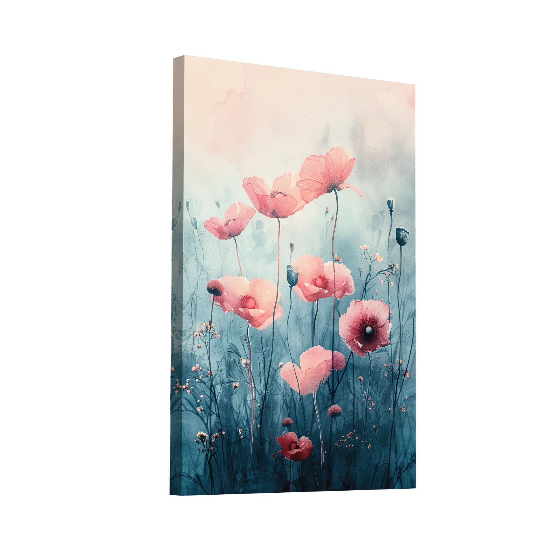 Product Hero 3D WebP Fleurs Contemporaines - Peinture Élégante - Art Virtuoso