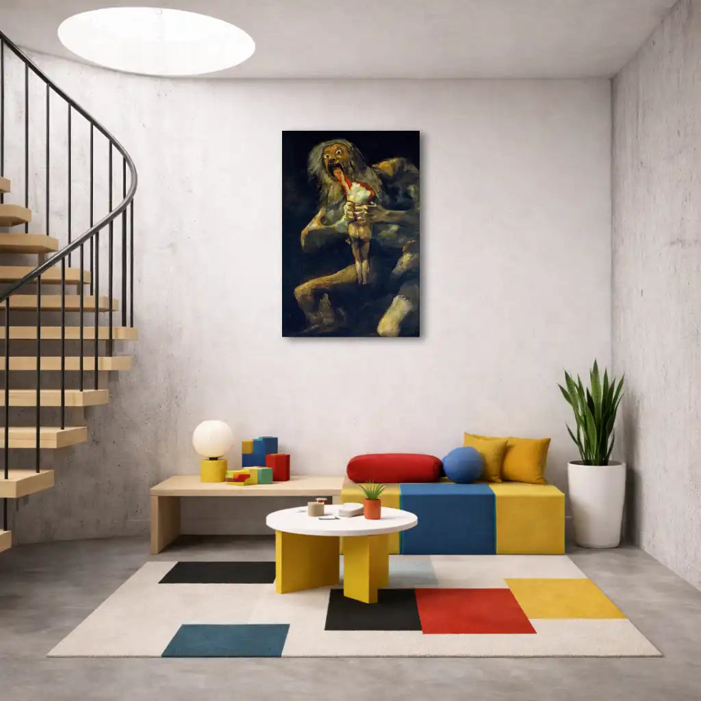 Francisco de Goya - Saturne dévorant un de ses fils