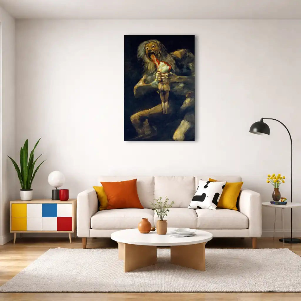 Francisco de Goya - Saturne dévorant un de ses fils