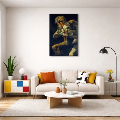 Francisco de Goya - Saturne dévorant un de ses fils