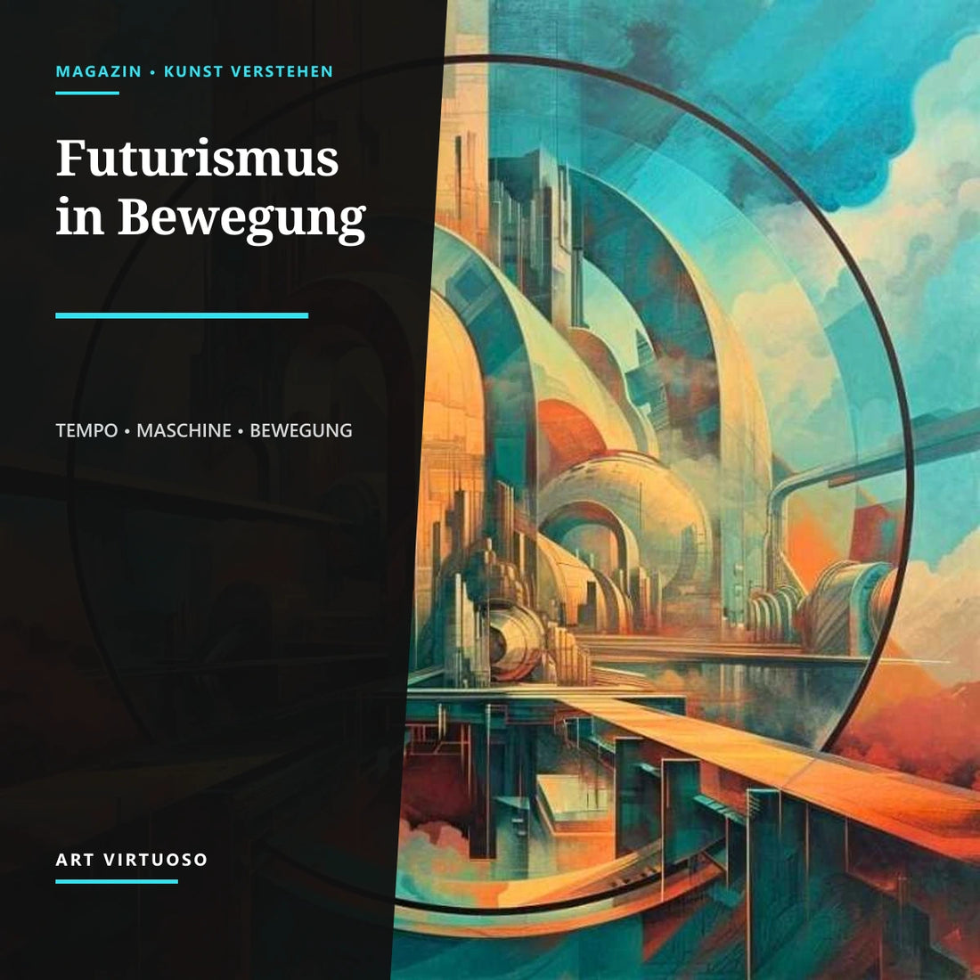 Futurismus: Geschwindigkeit, Maschinen und Kunst in Bewegung