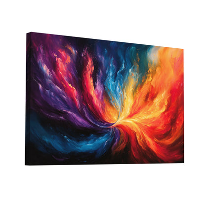 Product Hero 3D WebP Grand Tableau Coloré en explosion - Art Virtuoso