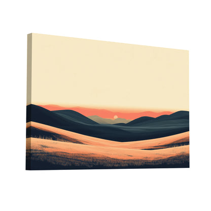 Product Hero 3D WebP Grand Tableau Salon Design : Vers l'Horizon - Art Virtuoso