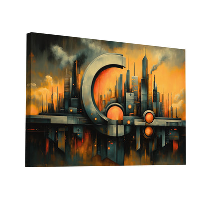 Product Hero 3D WebP Grand Tableau Style Industriel - Art Virtuoso
