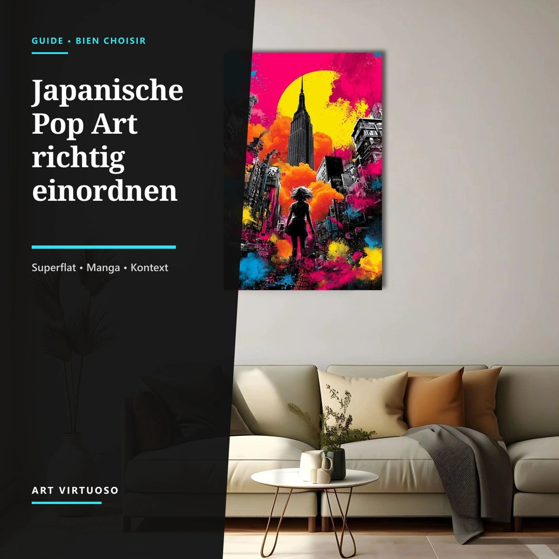 Japanische Pop Art: Superflat, Manga und Gegenwartskunst verstehen