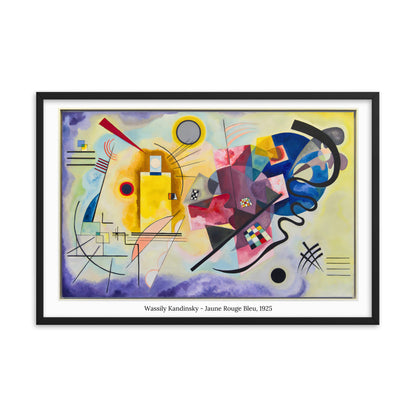 jaune rouge bleu kandinsky 24″×36″