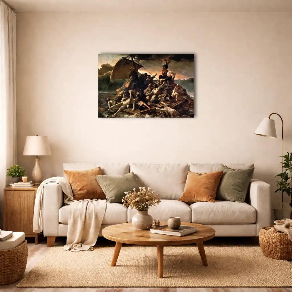 Théodore Géricault – Das Floß der Medusa – Romantisches Gemälde