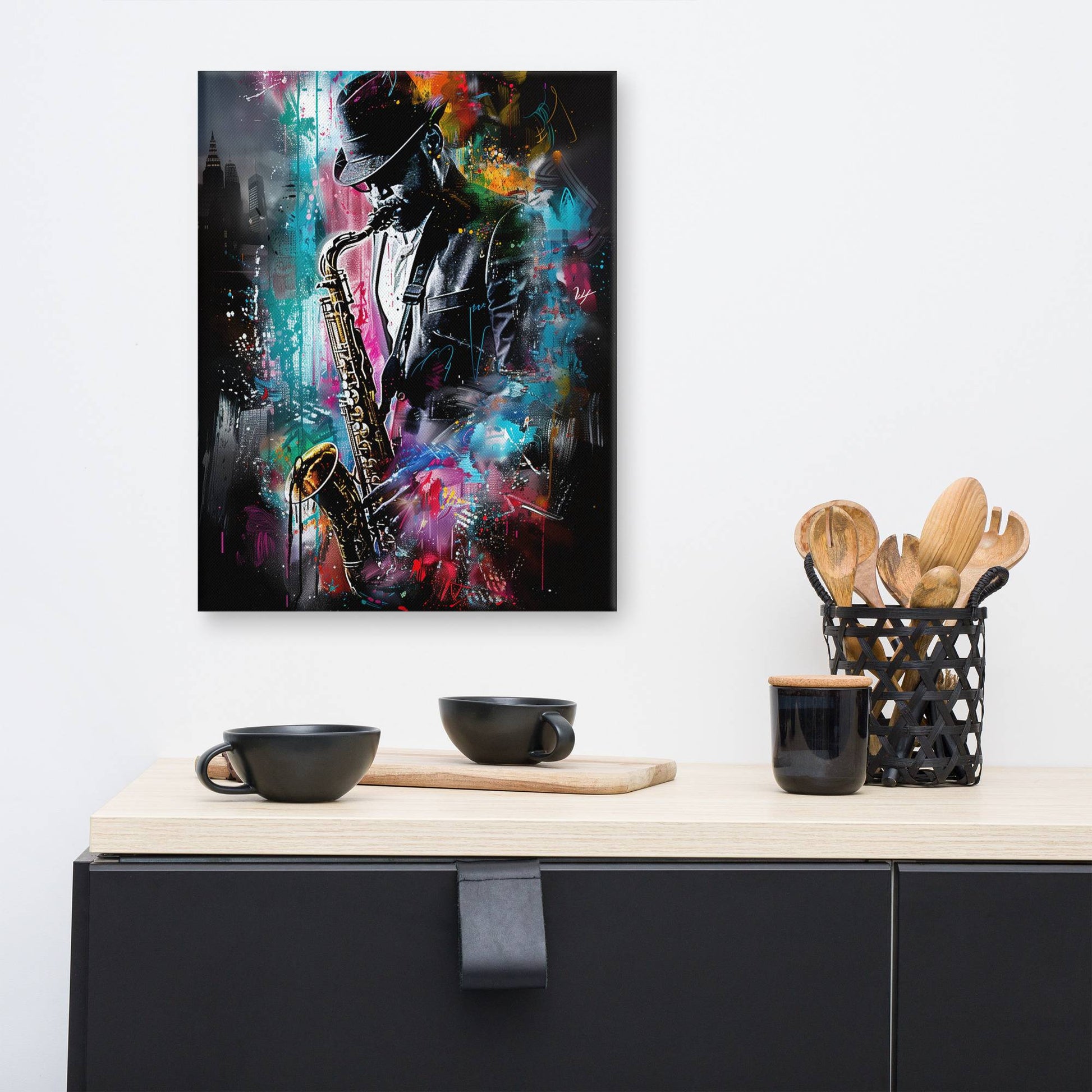 Startonight Grand Format Tableau Impression Sur Toile - Le Chanteur de Startonight Grand Format Tableau Impression Sur Toile - Le Chanteur de
