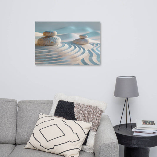 Tableau Zen Pierre Affiches, reproductions et œuvres graphiques Art Virtuoso