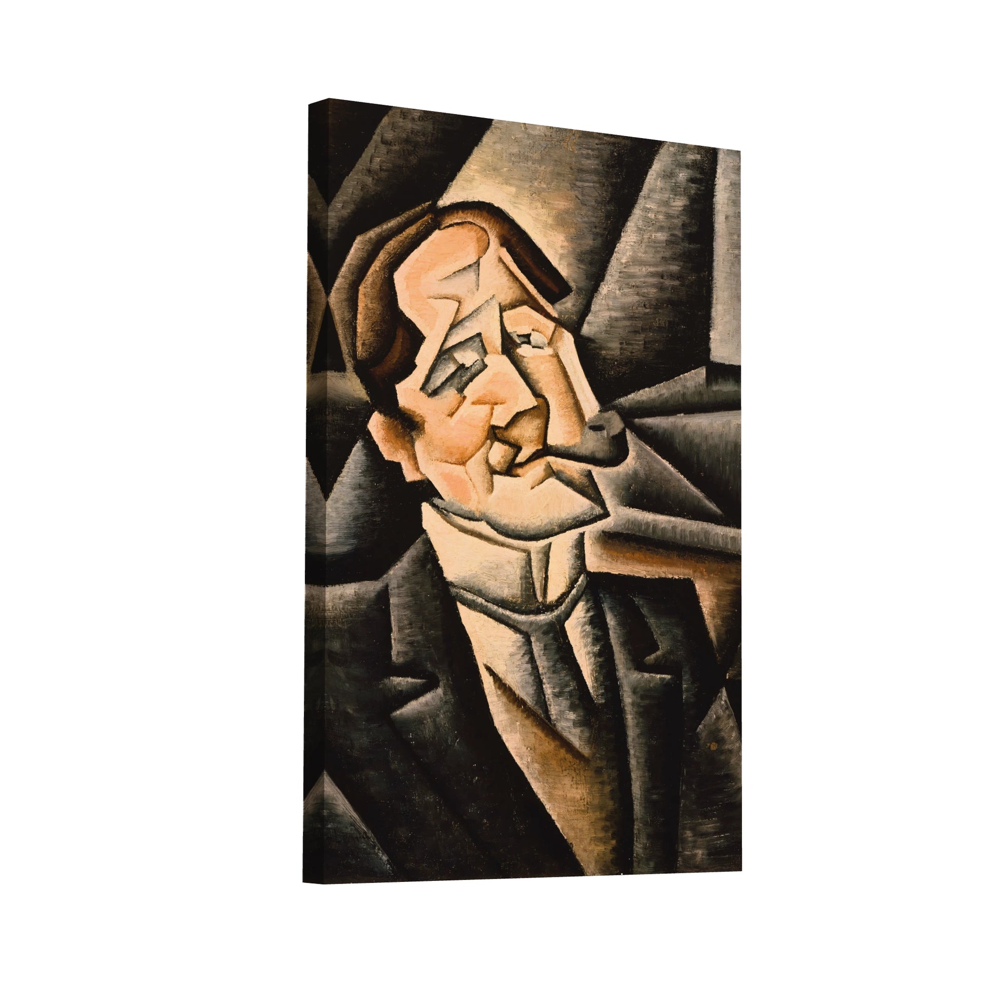 Product Hero 3D WebP Juan Legua – Juan Gris - Portrait cubiste en facettes - Art Virtuoso