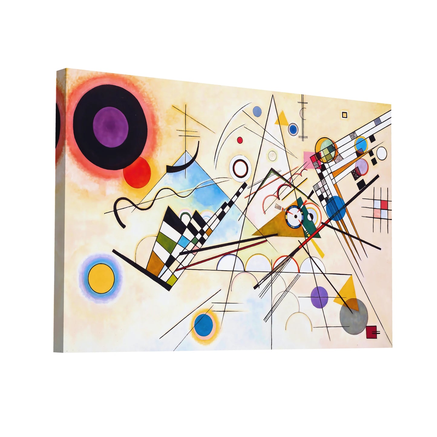 Product Hero 3D WebP Kandinsky - Composition 8 - Art Virtuoso