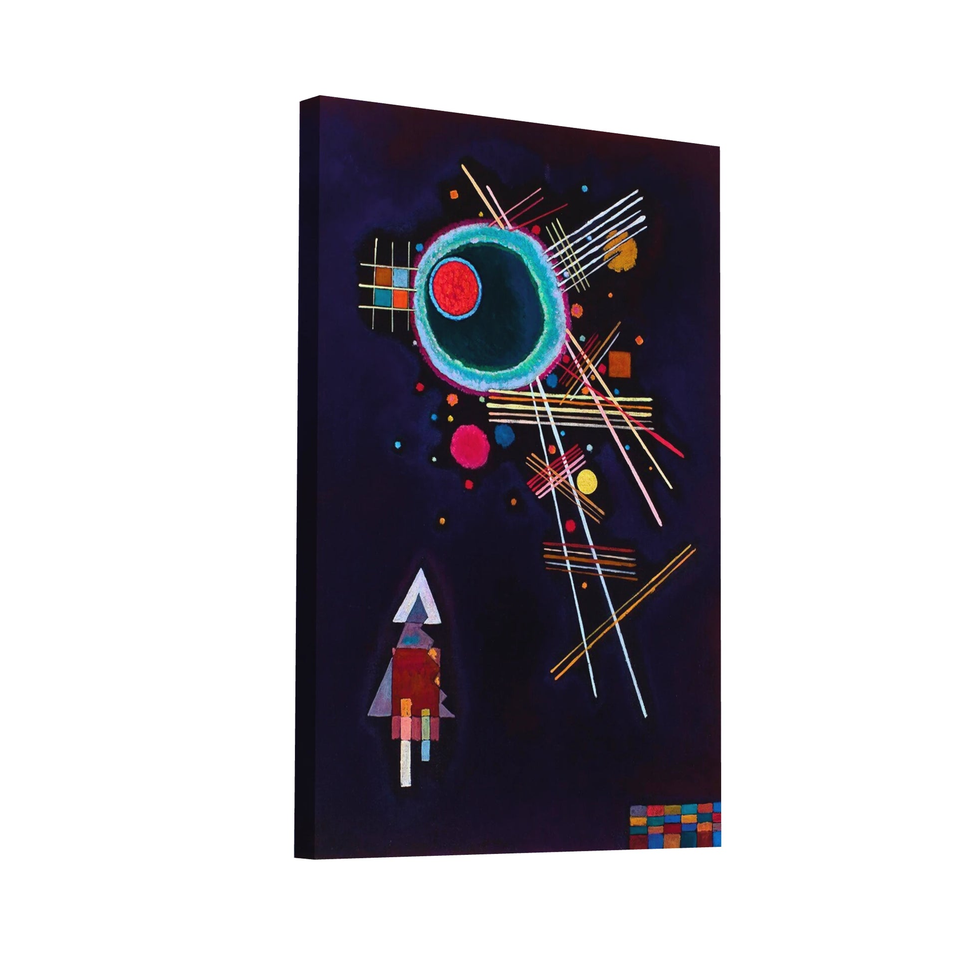 Product Hero 3D WebP Kandinsky Strahlenlinien - Rayons et Lignes - Art Virtuoso