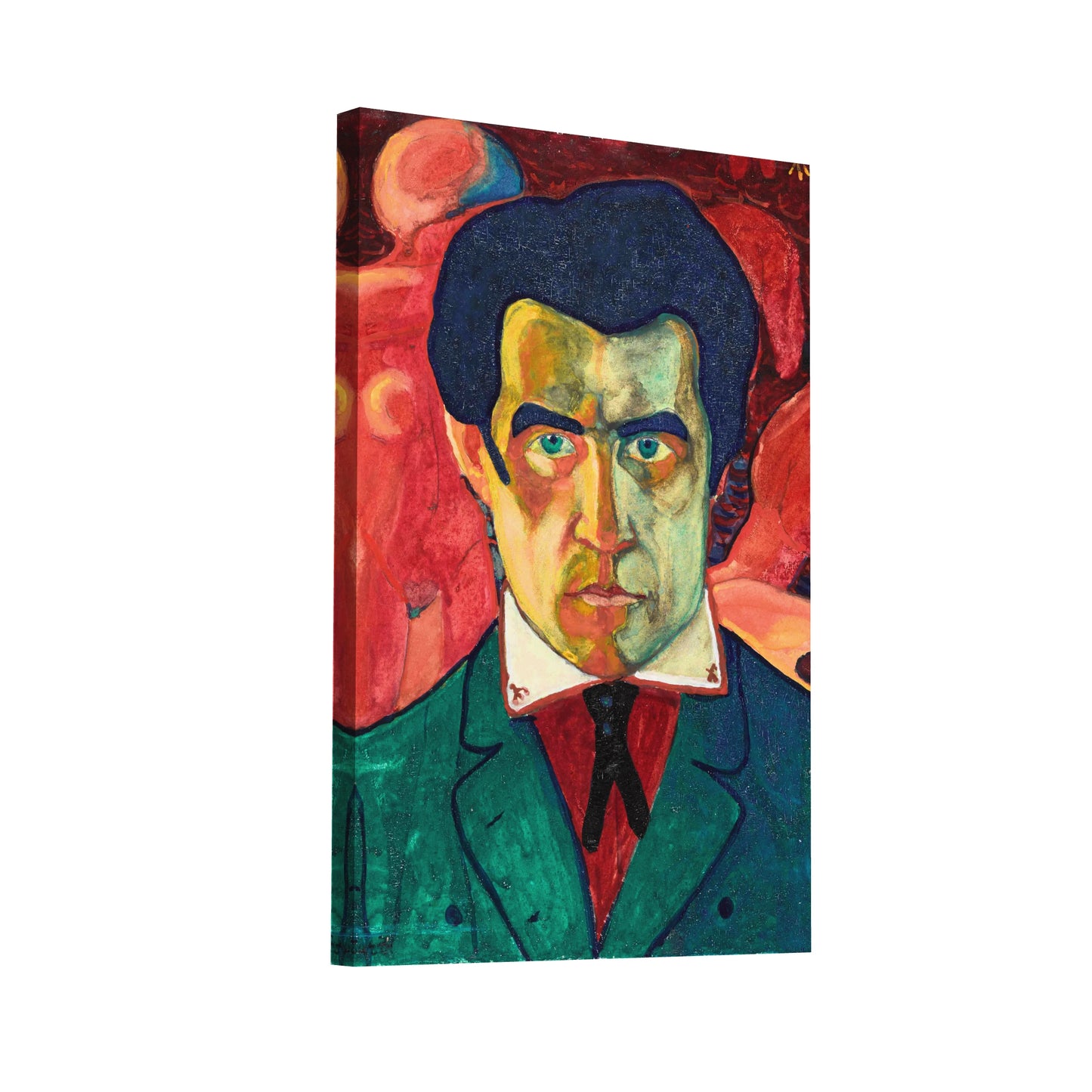 Product Hero 3D WebP Tableau Auto-Portrait - Kasimir Malevitch - Art Virtuoso