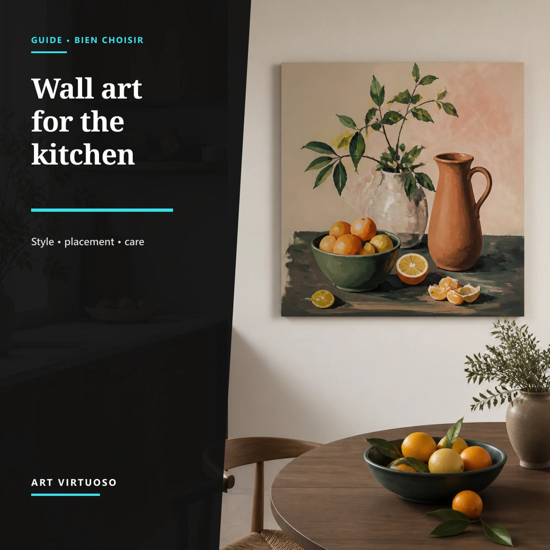 Kitchen Wall Art: Style, Placement and Care