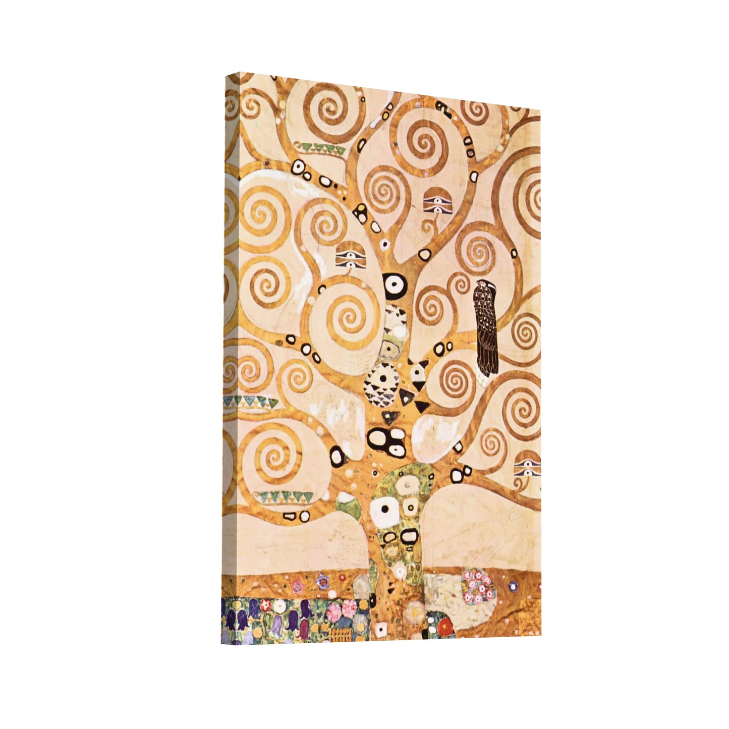 Product Hero 3D WebP Tableau Arbre de Vie - Gustav Klimt – volutes d’or et symbole de renaissance - Art Virtuoso