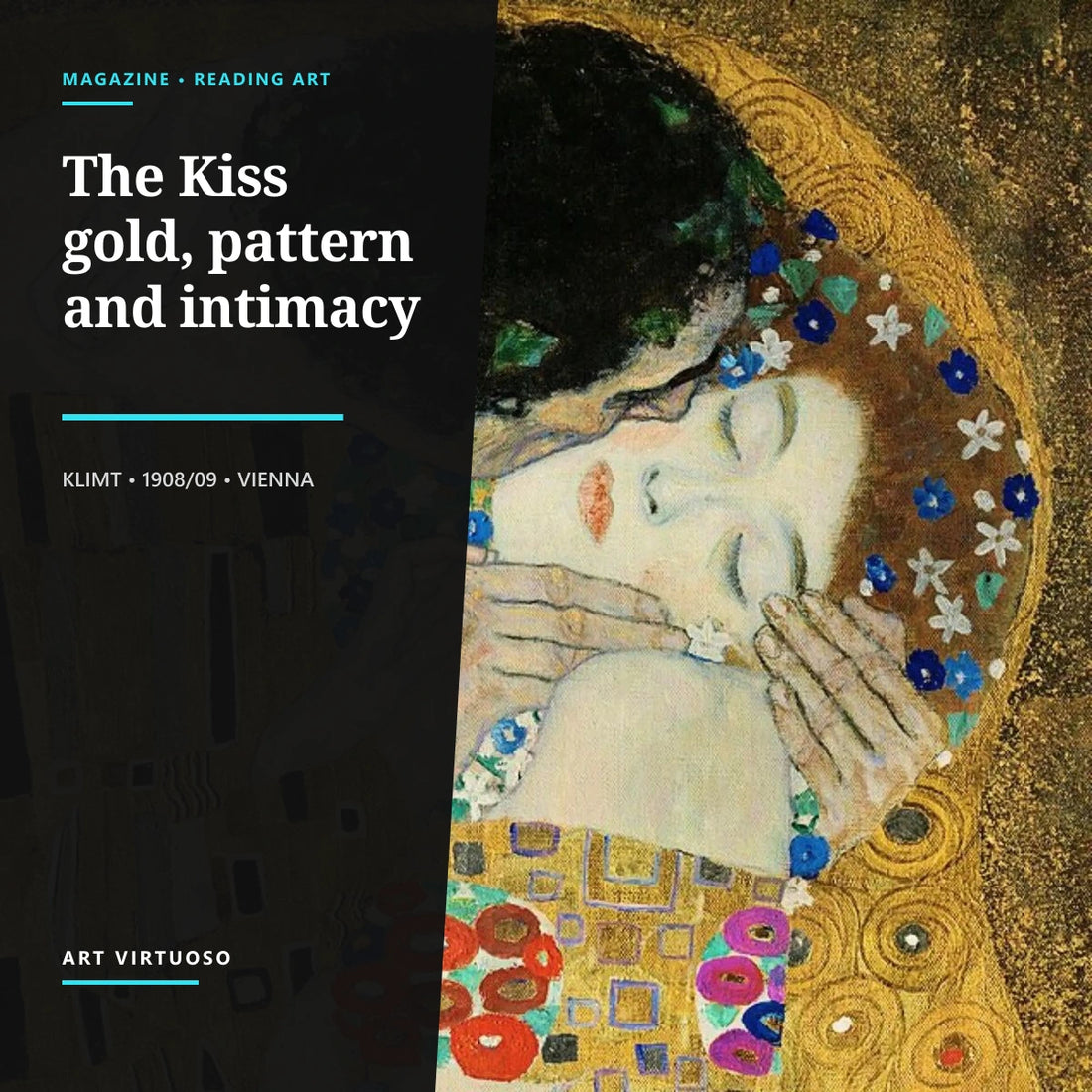 The Kiss by Gustav Klimt: A Masterpiece of Love and Gold
