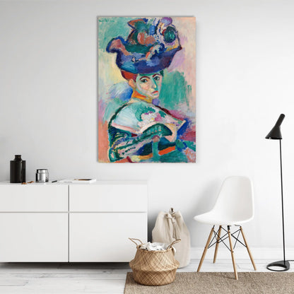 La Femme au Chapeau - Matisse - Icône du Fauvisme