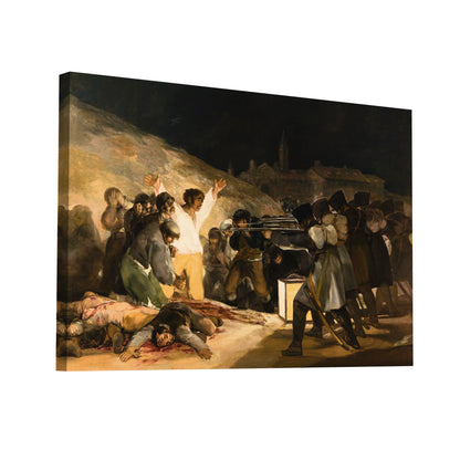 Product Hero 3D WebP Francisco de Goya - Le 3 mai 1808 à Madrid - Art Virtuoso