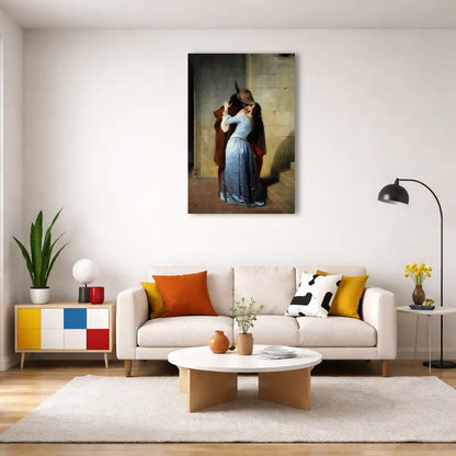 Francesco Hayez – Der Kuss – Romantisches Gemälde