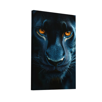 Product Hero 3D WebP Tableau Lionne Noire - Majesté Sauvage - Art Virtuoso