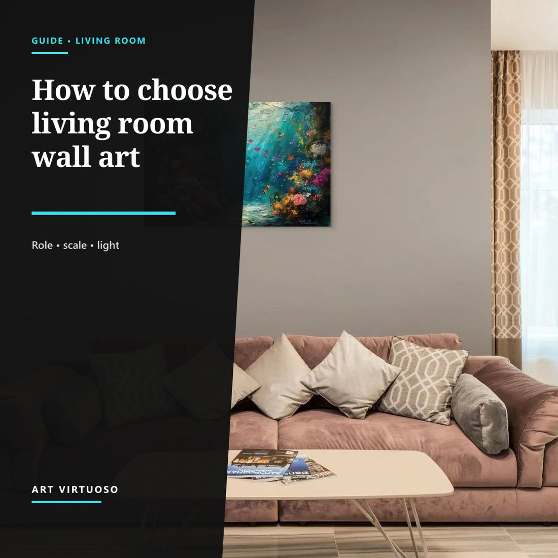 How to Choose Wall Art for Your Living Room: A Practical Guide