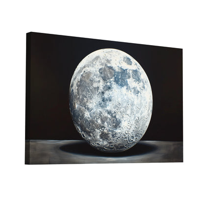Product Hero 3D WebP Tableau Lune - Peinture Simple - Art Virtuoso