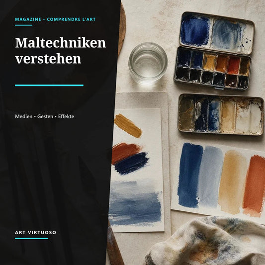 Maltechniken: Medien, Gesten und Effekte