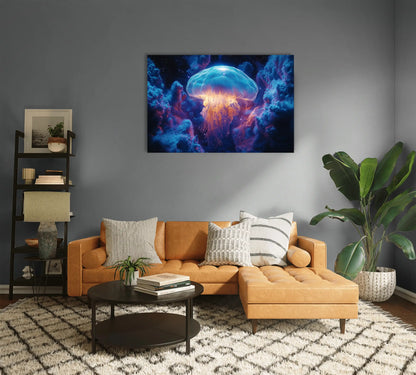 Tableau Méduse : Voyage Abyssal