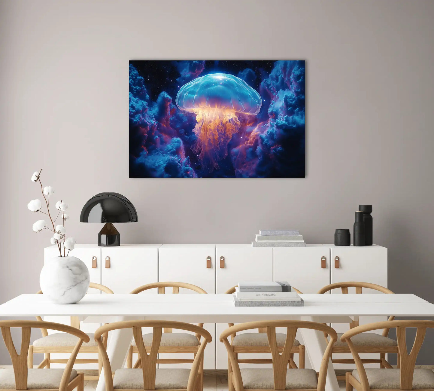 Tableau Méduse : Voyage Abyssal