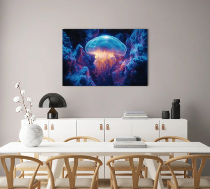 Tableau Méduse : Voyage Abyssal
