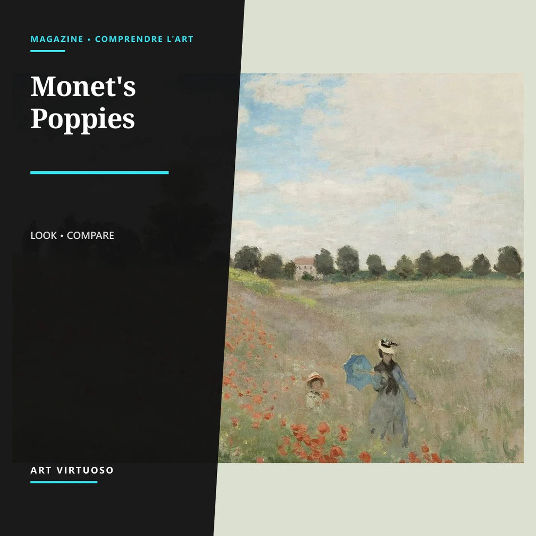 Monet’s Poppies: An Analysis of a Walk in Red