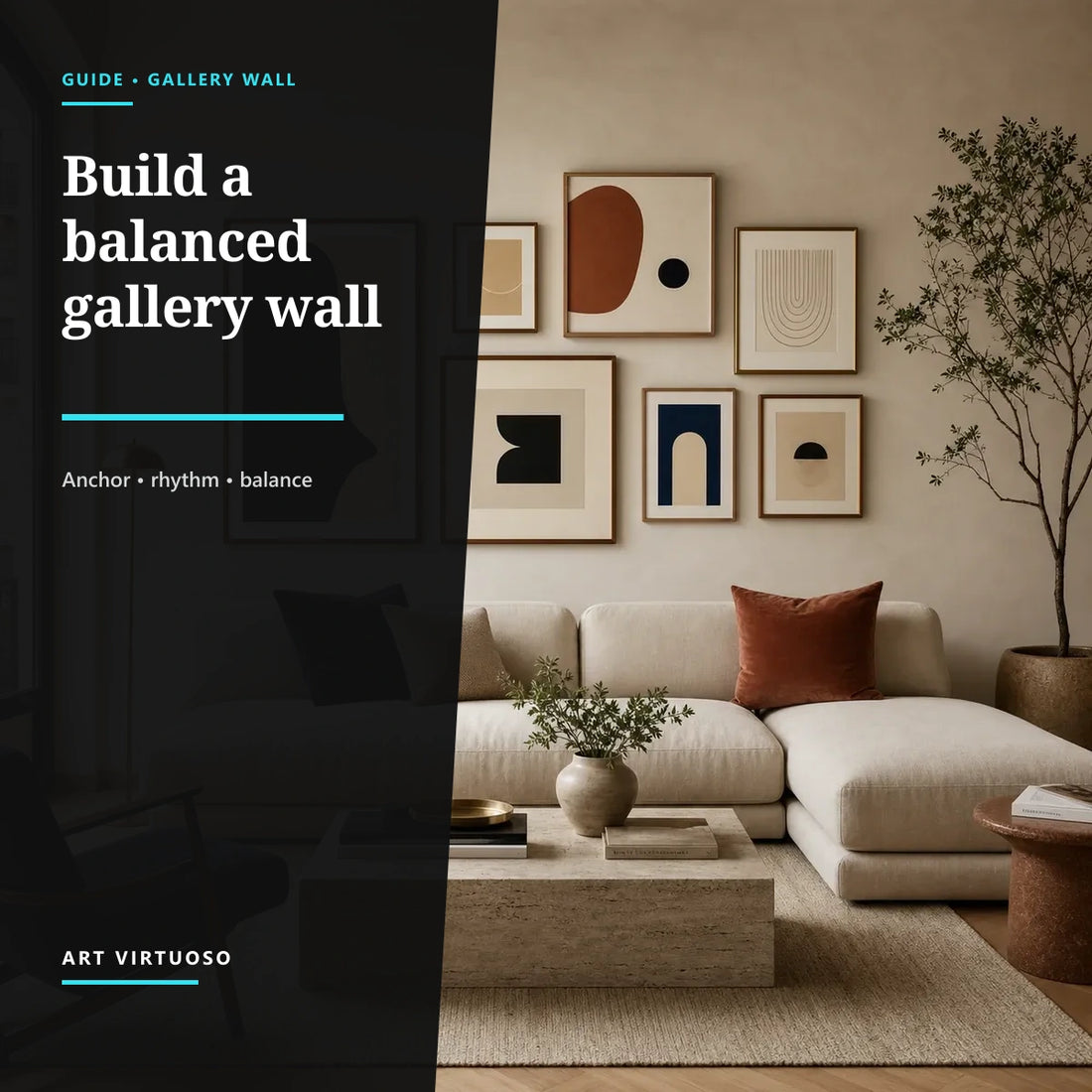 Gallery Wall: How to Create a Balanced Composition