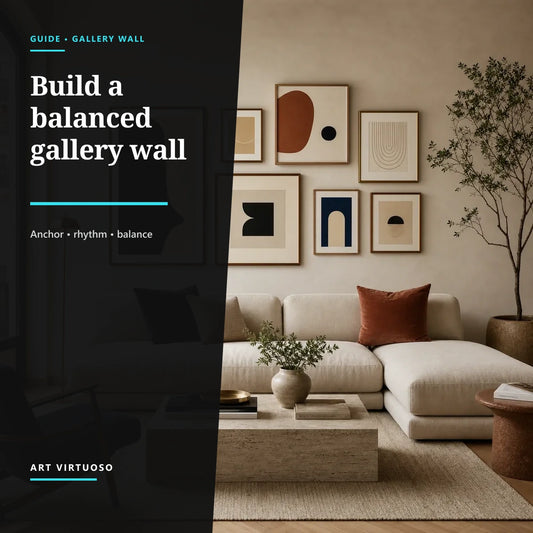 Gallery Wall: How to Create a Balanced Composition