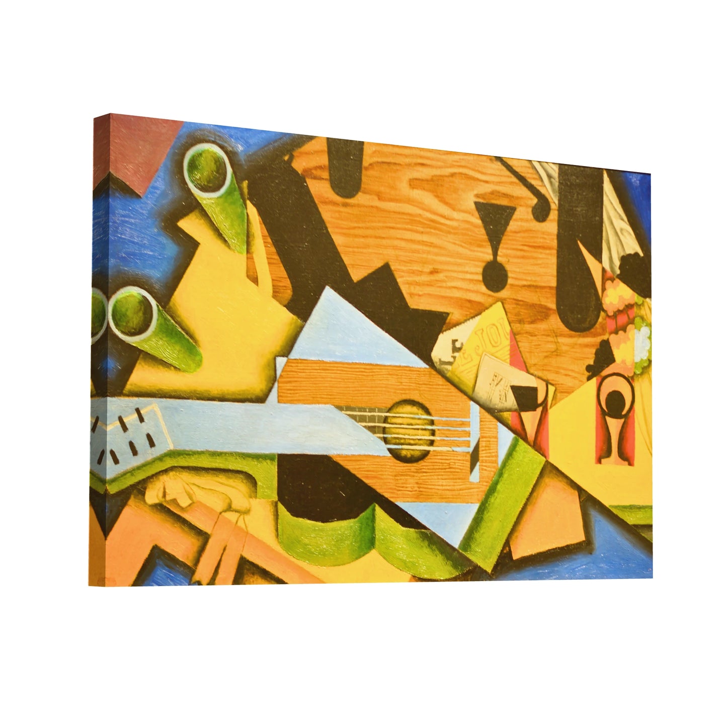 Product Hero 3D WebP Nature morte à la guitare - Juan Gris - Art Virtuoso