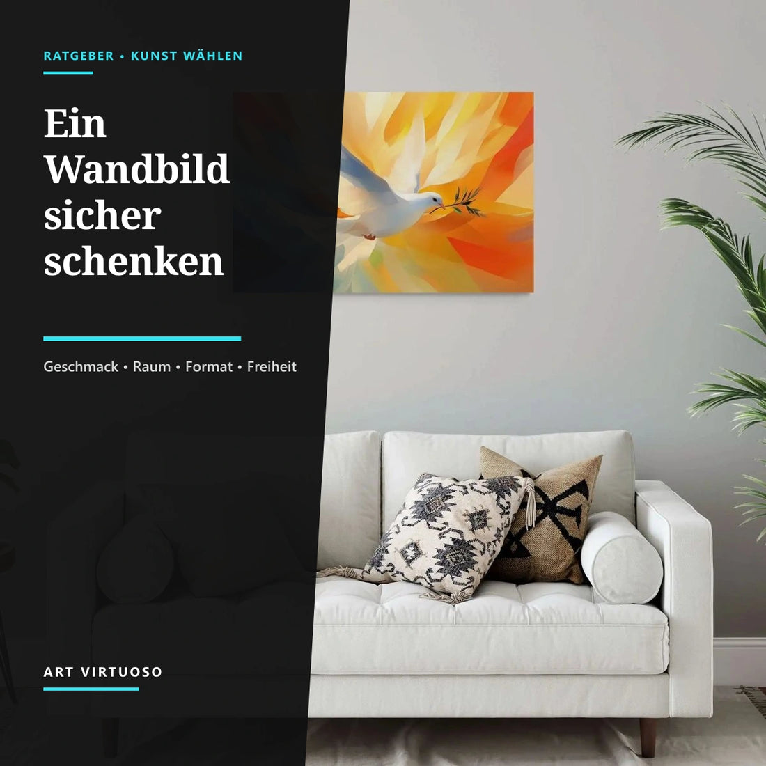 Ein Wandbild schenken, ohne danebenzuliegen: 5 Entscheidungen