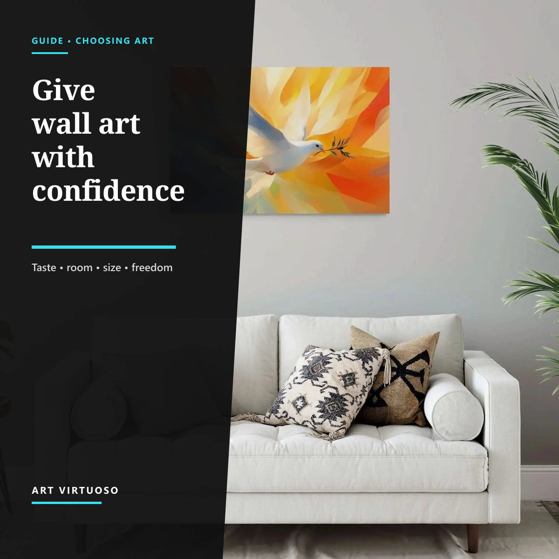 How to give wall art as a gift without getting it wrong: 5 decisions