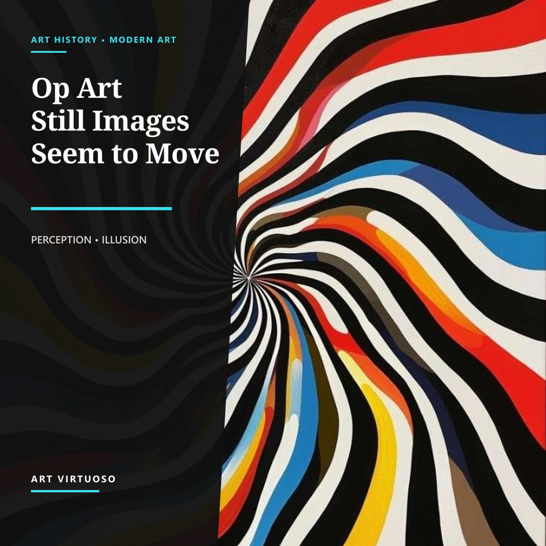 Op Art: Perception, Illusion and the Art of Seeing