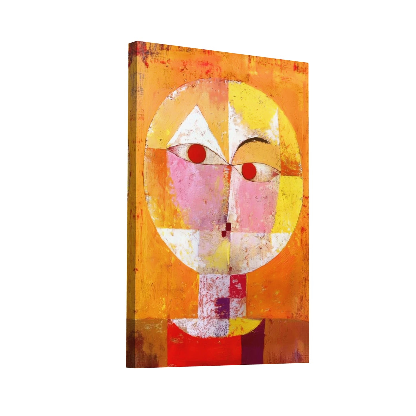 Product Hero 3D WebP Tableau Paul Klee – Senecio, visage solaire géométrique - Art Virtuoso