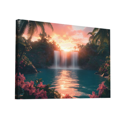 Product Hero 3D WebP Peinture Paysage Paradisiaque - Art Virtuoso