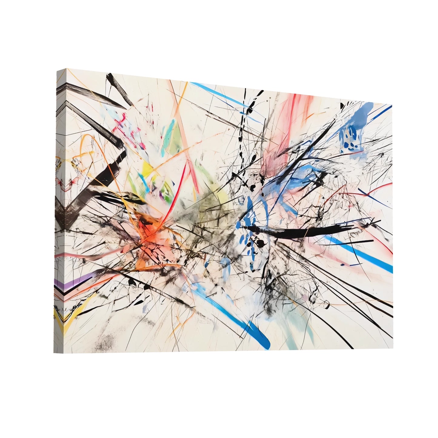 Product Hero 3D WebP Peinture Abstraite Contemporaine - Catharsis - Art Virtuoso