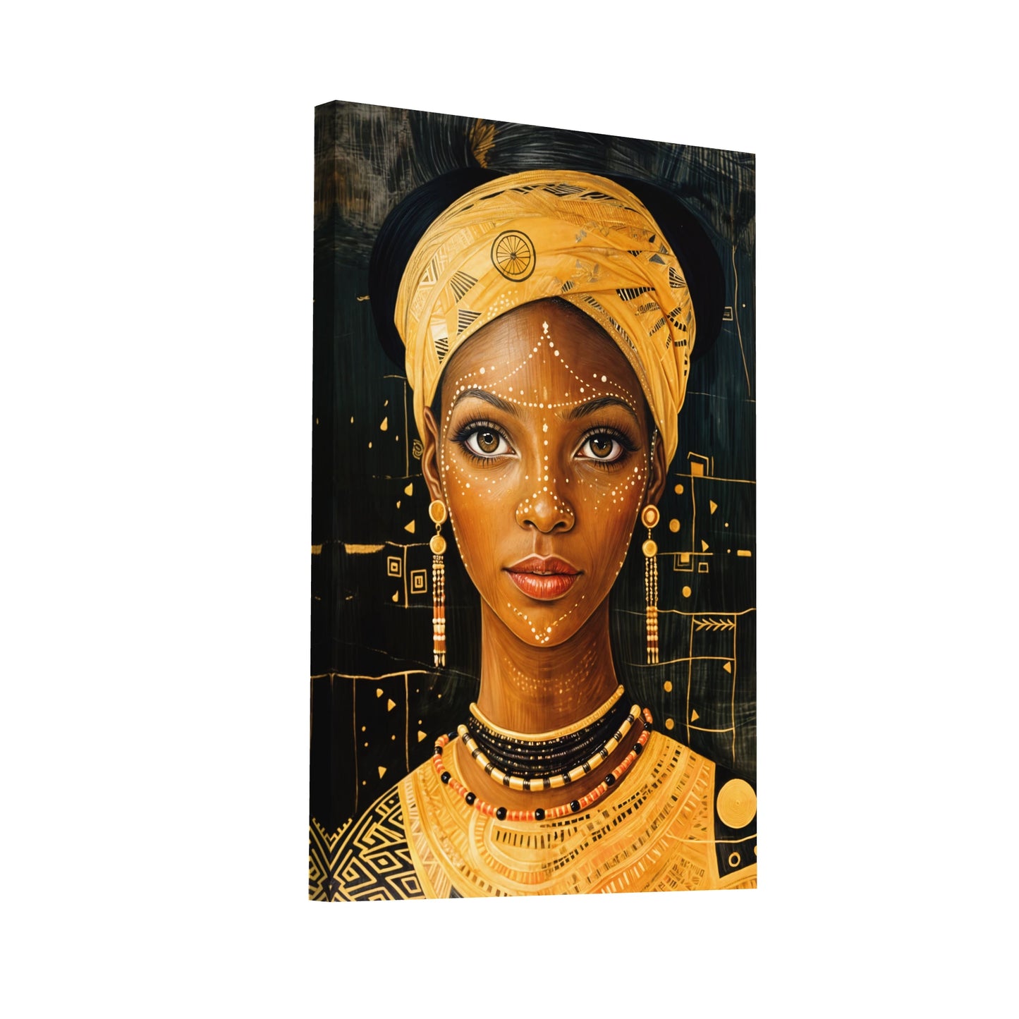 Product Hero 3D WebP Peinture Africaine Traditionnelle - Yoruba - Art Virtuoso