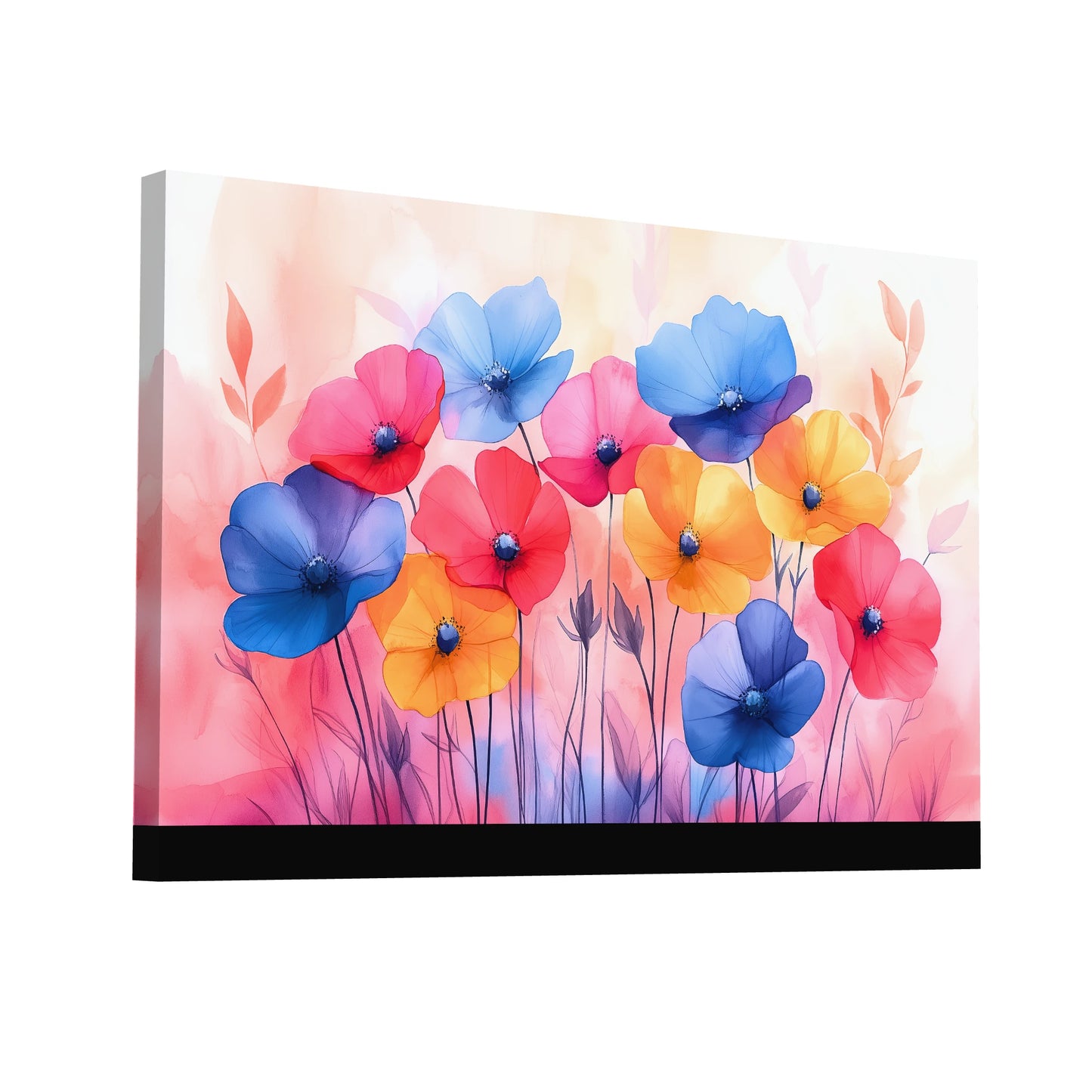 Product Hero 3D WebP Peinture Aquarelle Dessin – Bouquet de Couleurs - Art Virtuoso
