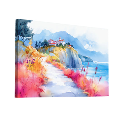 Product Hero 3D WebP Peinture Aquarelle Moderne - Sentier des Rêveries - Art Virtuoso