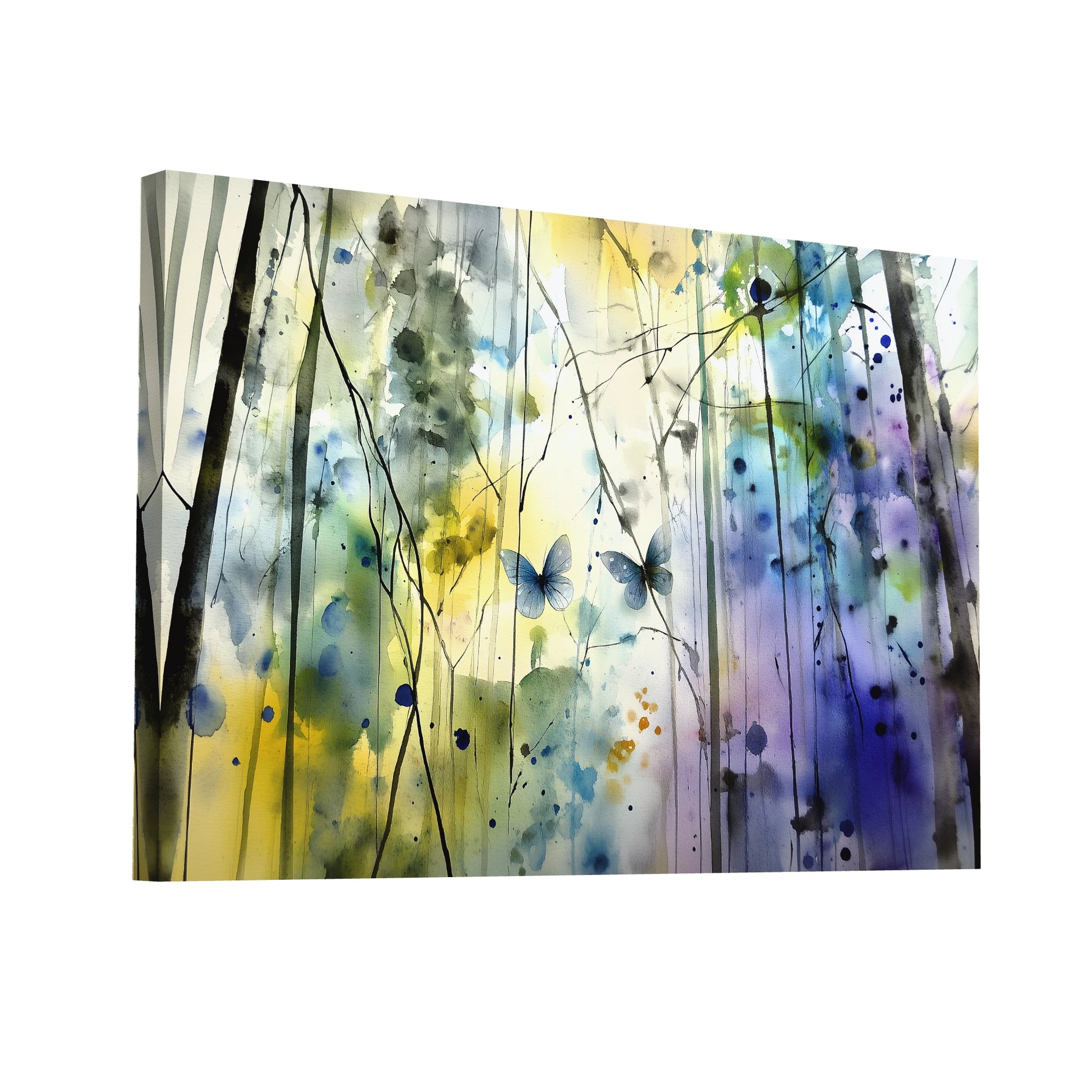 Product Hero 3D WebP Peinture Aquarelle Originale - Évasion Poétique - Art Virtuoso