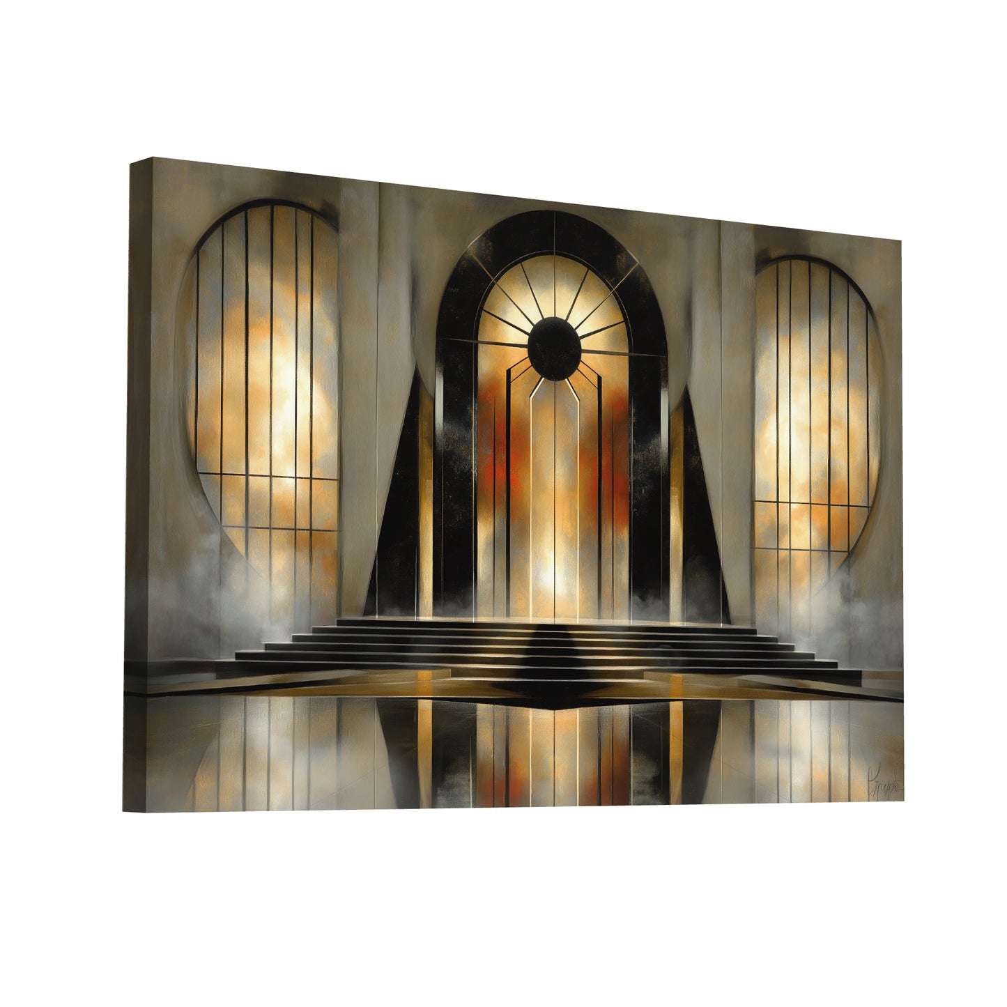Product Hero 3D WebP Peinture Art Design - Portail Art Deco - Art Virtuoso