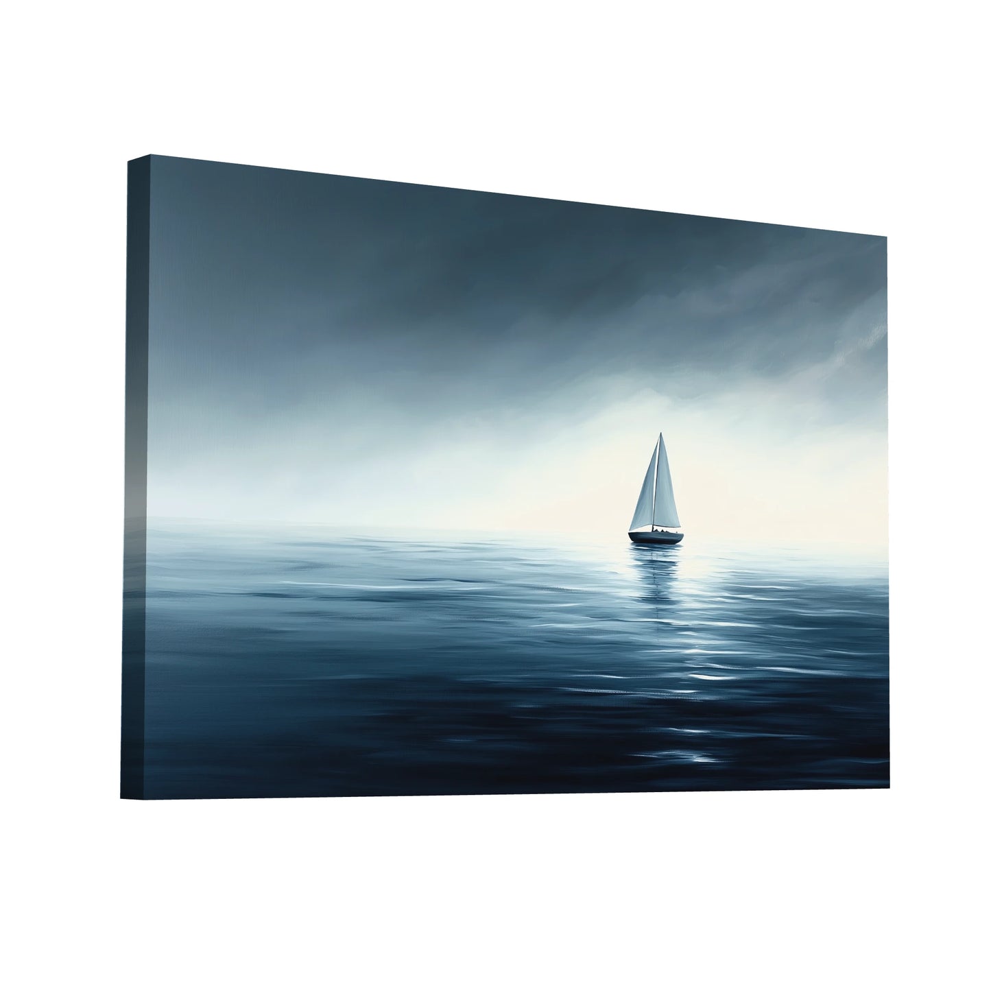 Product Hero 3D WebP Peinture Bateau Sur La Mer - Art Virtuoso